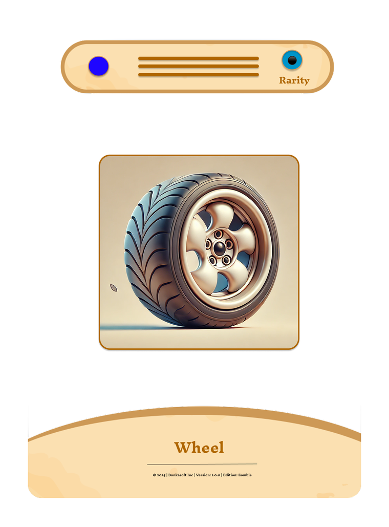 Wheel prototype card