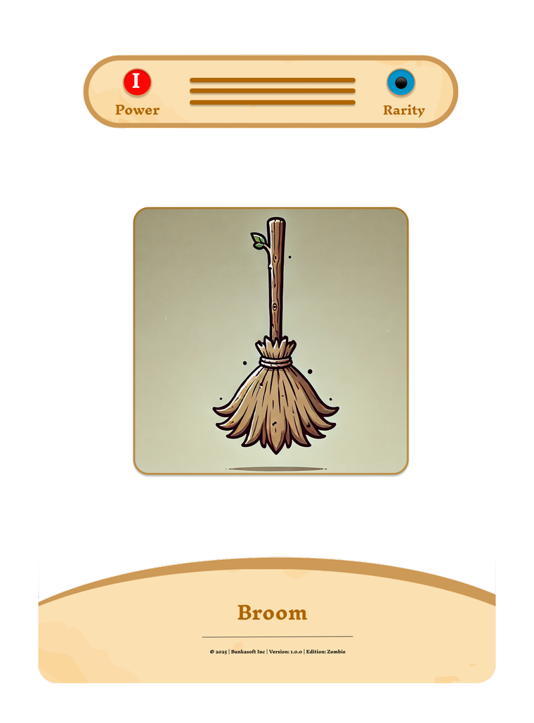 Broom prototype card