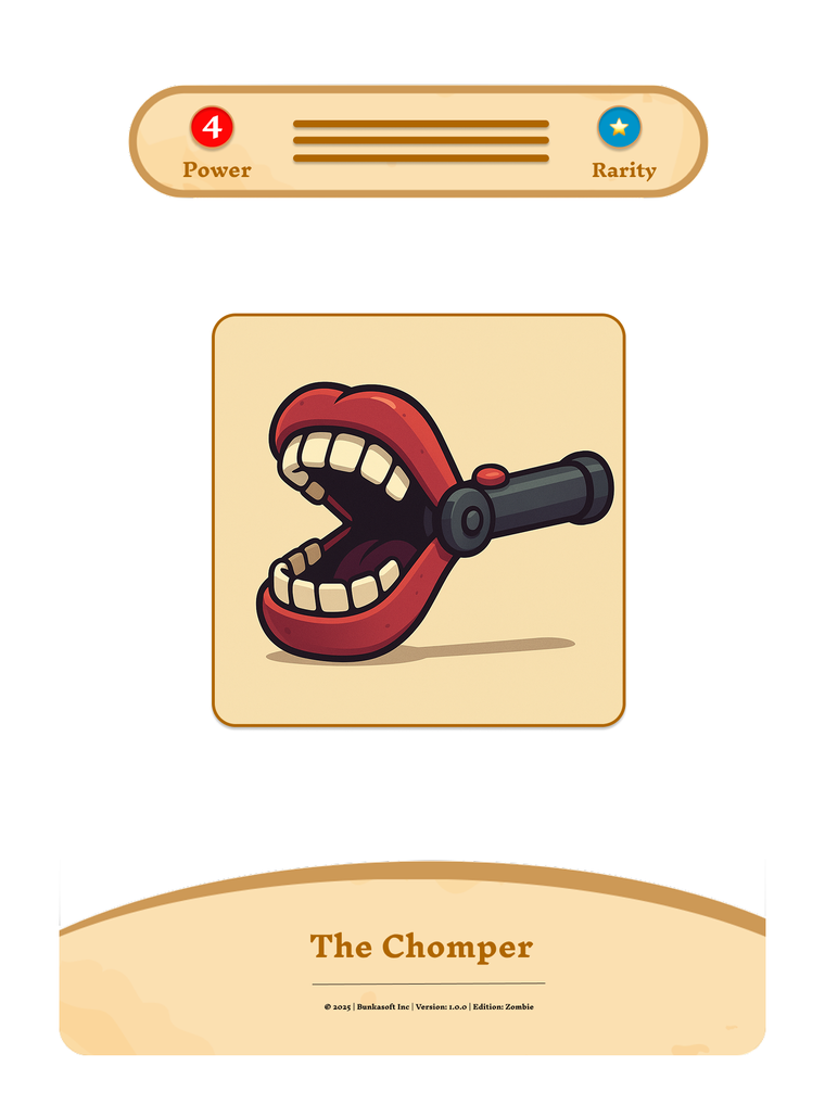 The Chomper prototype card