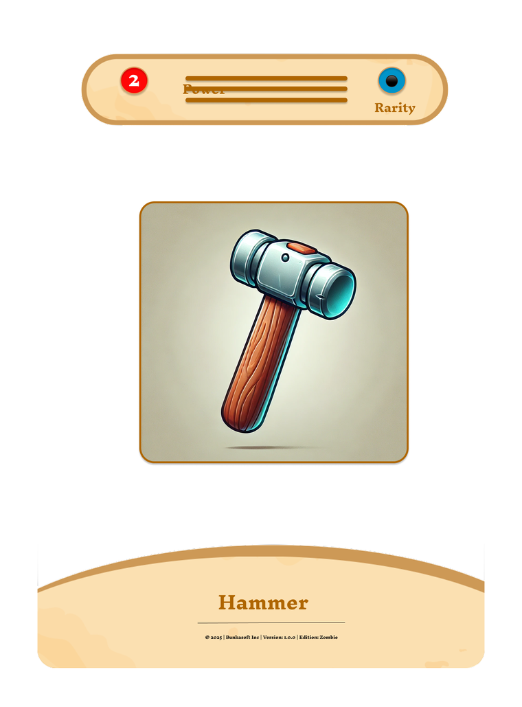 Hammer prototype card